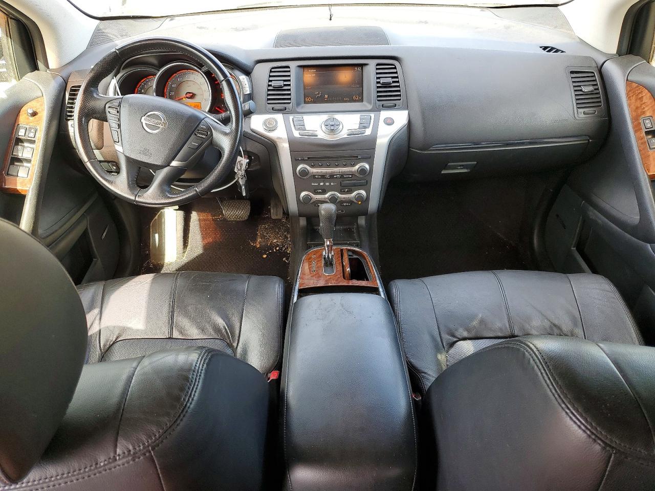 2009 Nissan Murano S Silver vin: JN8AZ18W79W102774