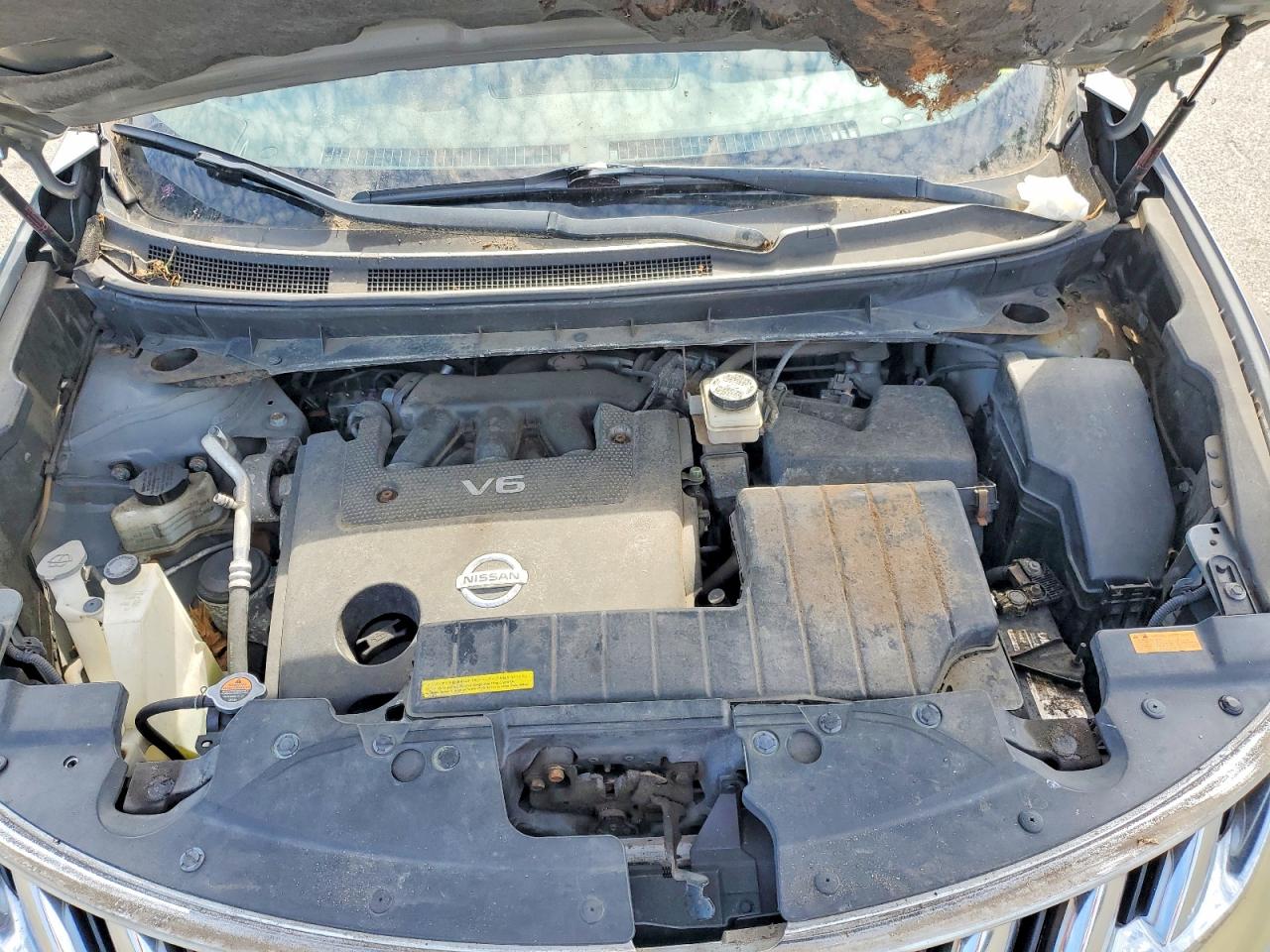 2009 Nissan Murano S Silver vin: JN8AZ18W79W102774
