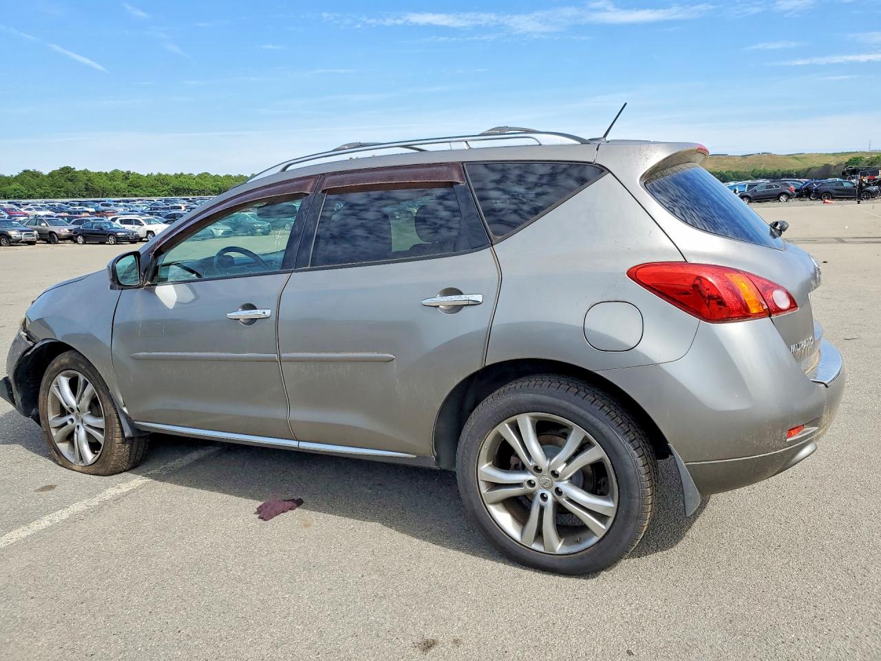2009 Nissan Murano S Silver vin: JN8AZ18W79W102774