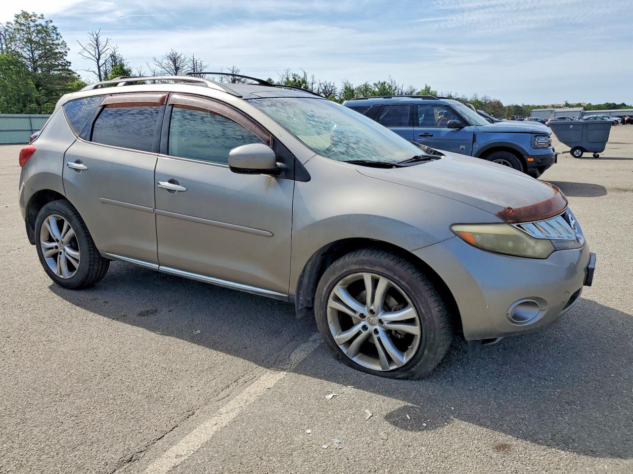2009 Nissan Murano S Silver vin: JN8AZ18W79W102774