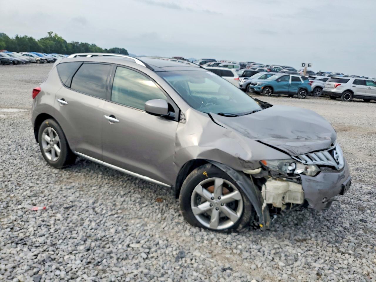 2009 Nissan Murano S Gray vin: JN8AZ18W79W214023
