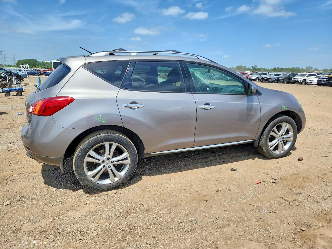 2009 Nissan Murano S Gray vin: JN8AZ18W89W115016