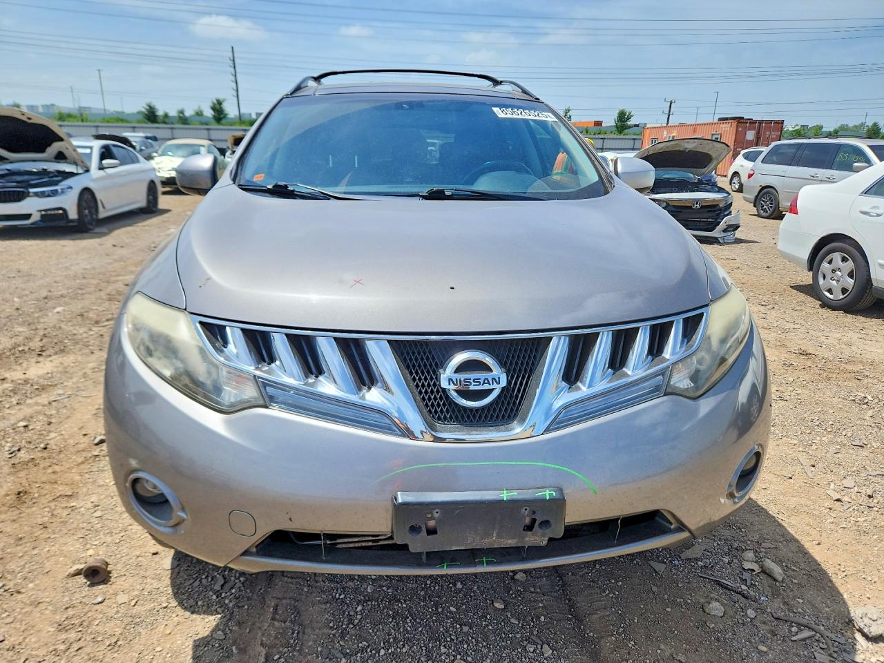 2009 Nissan Murano S Gray vin: JN8AZ18W89W115016