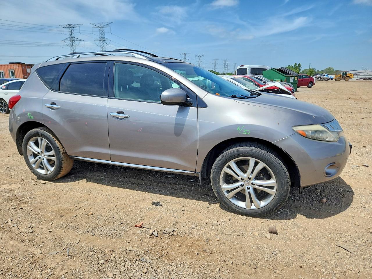 2009 Nissan Murano S Gray vin: JN8AZ18W89W115016