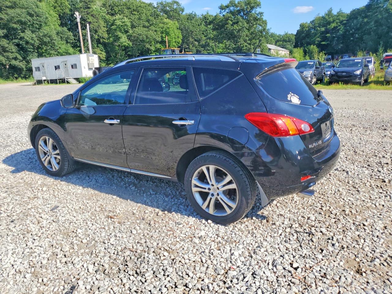 2009 Nissan Murano S Black vin: JN8AZ18W99W156643