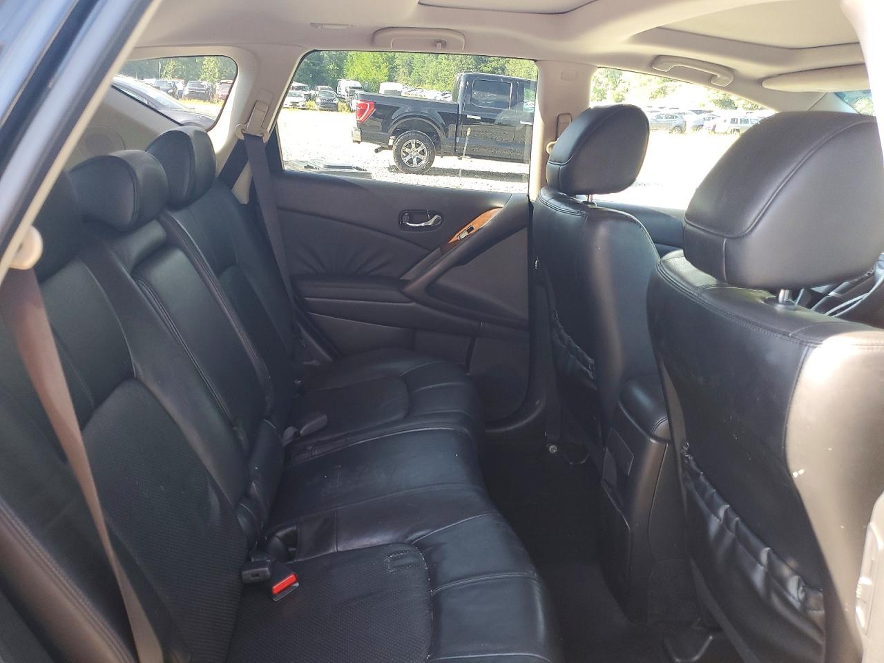 2009 Nissan Murano S Black vin: JN8AZ18W99W156643