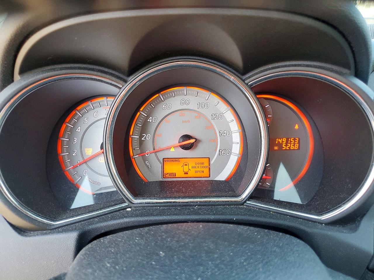 2009 Nissan Murano S Black vin: JN8AZ18W99W156643
