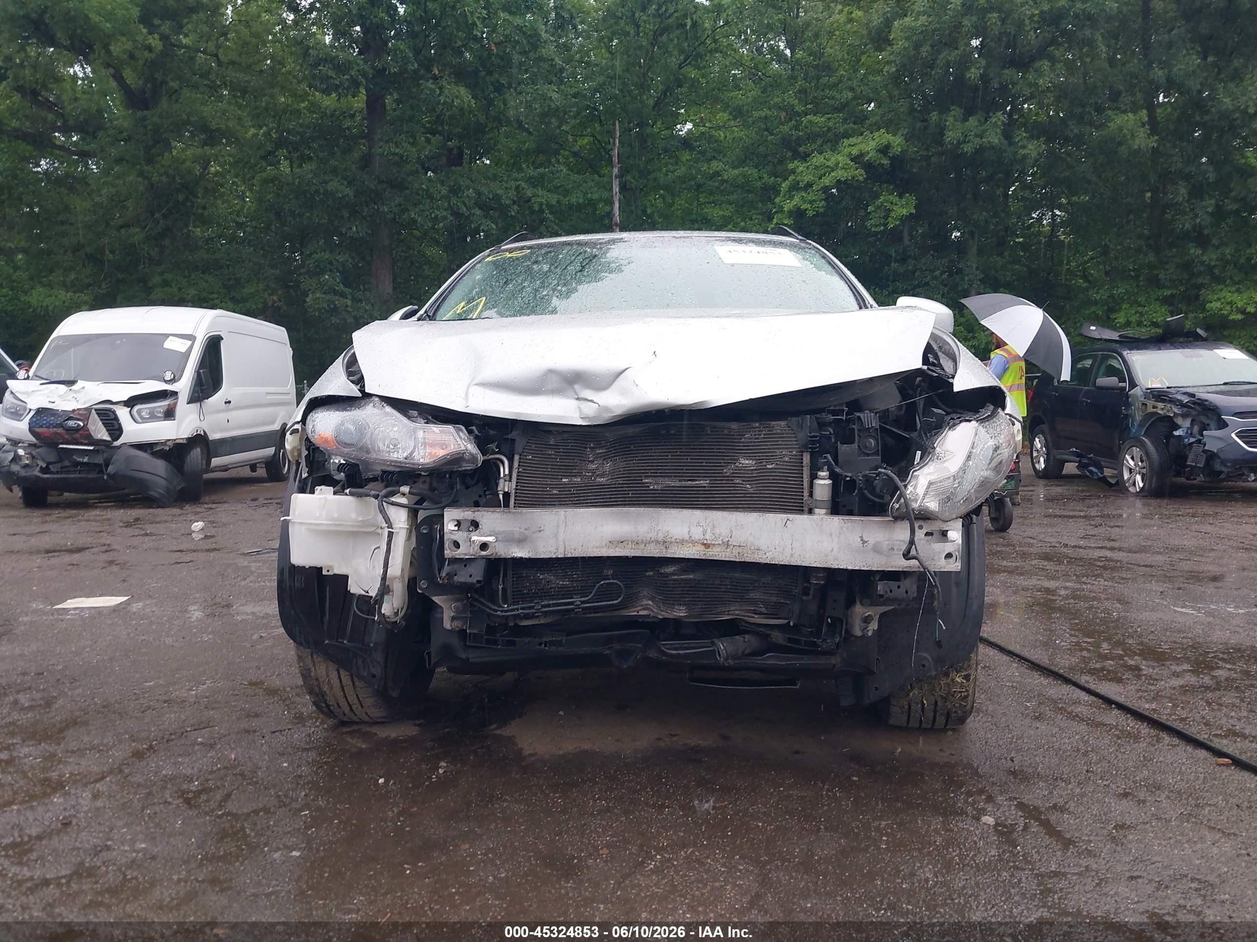 2009 Nissan Murano S Silver vin: JN8AZ18W99W200575