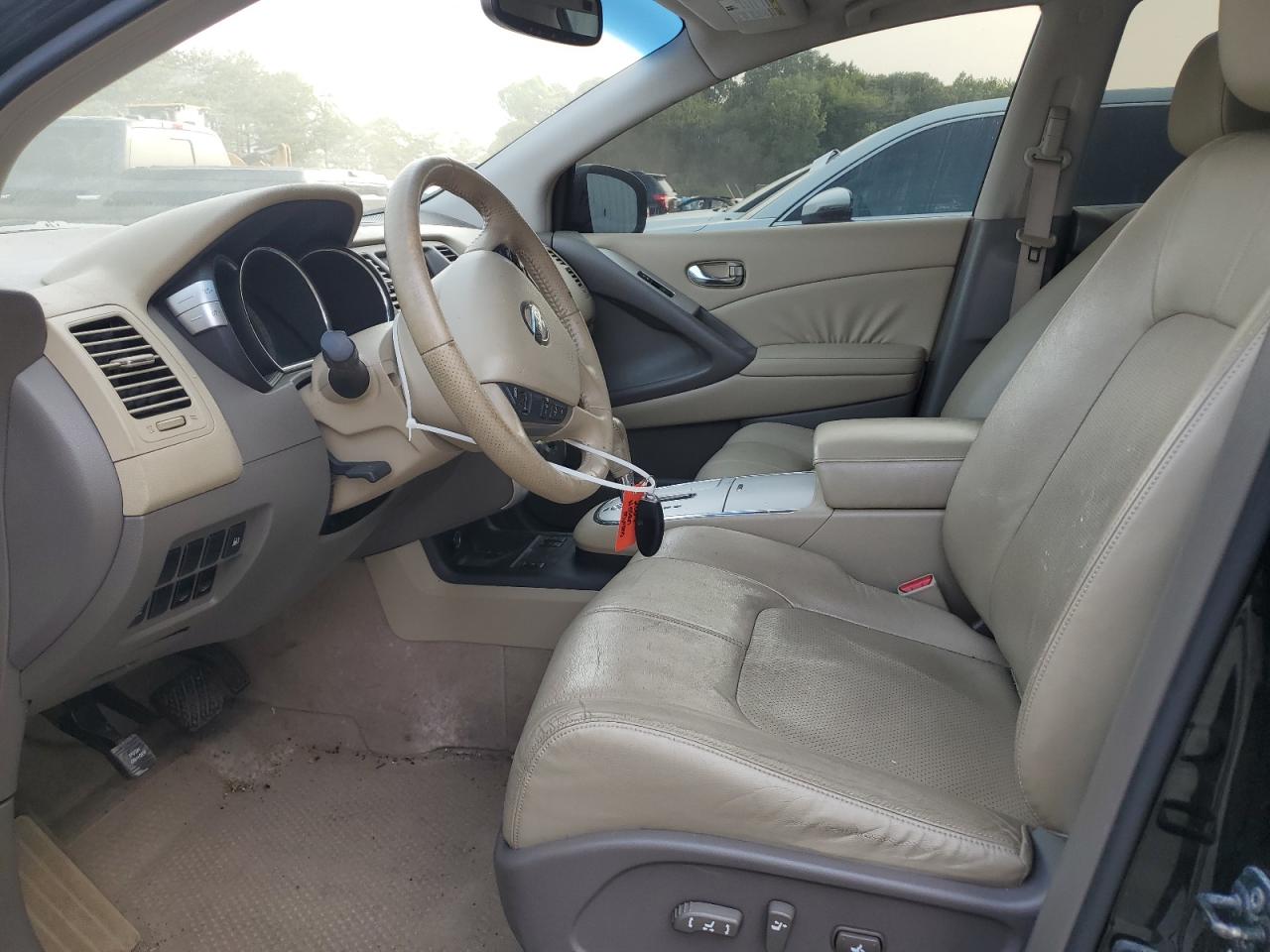 2009 Nissan Murano S Black vin: JN8AZ18W99W204237