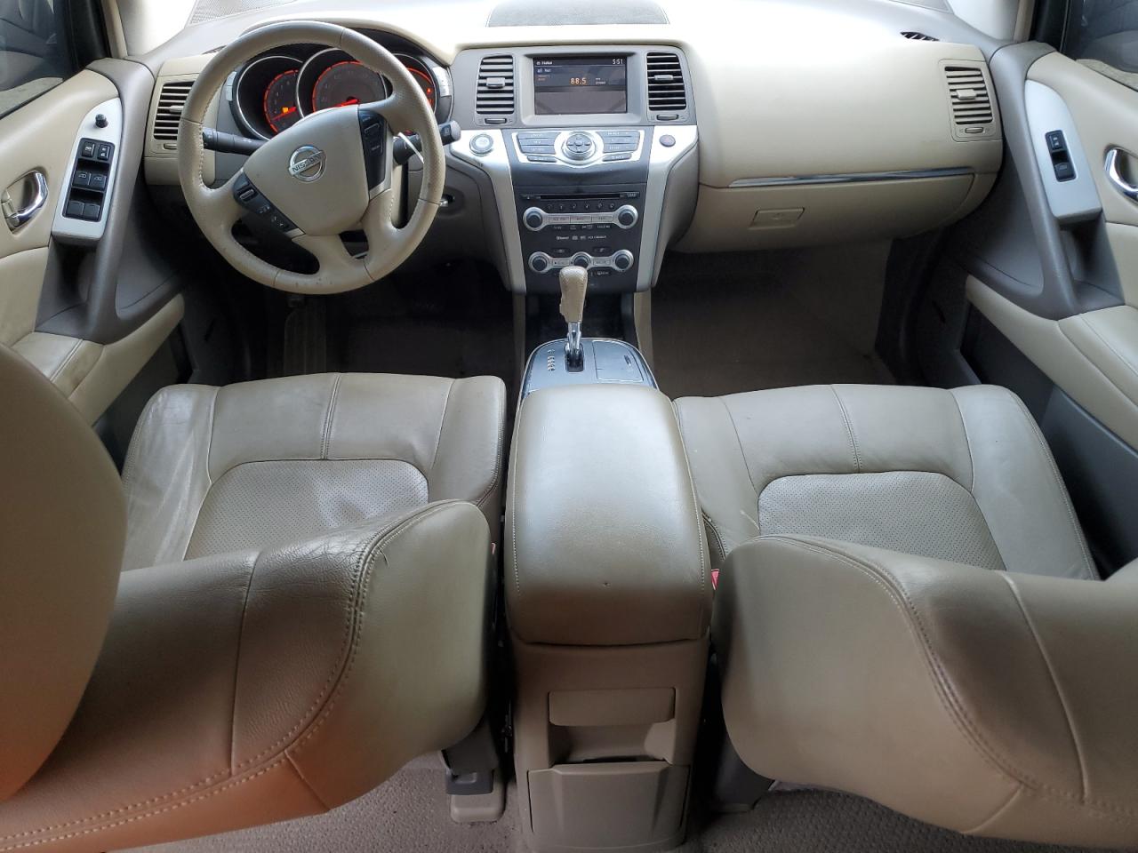 2009 Nissan Murano S Black vin: JN8AZ18W99W204237