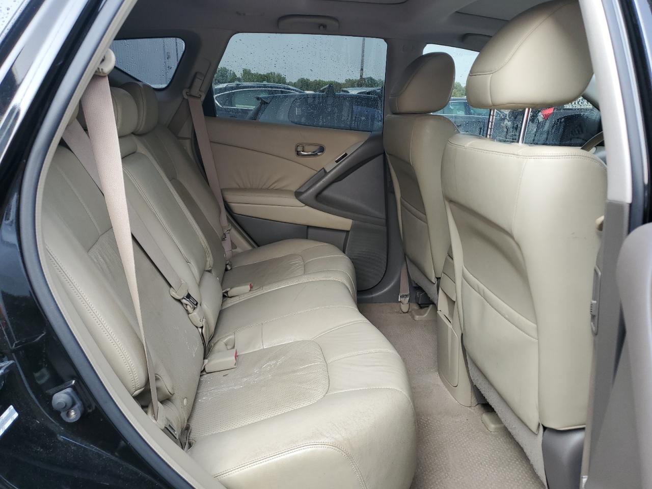 2009 Nissan Murano S Black vin: JN8AZ18W99W204237