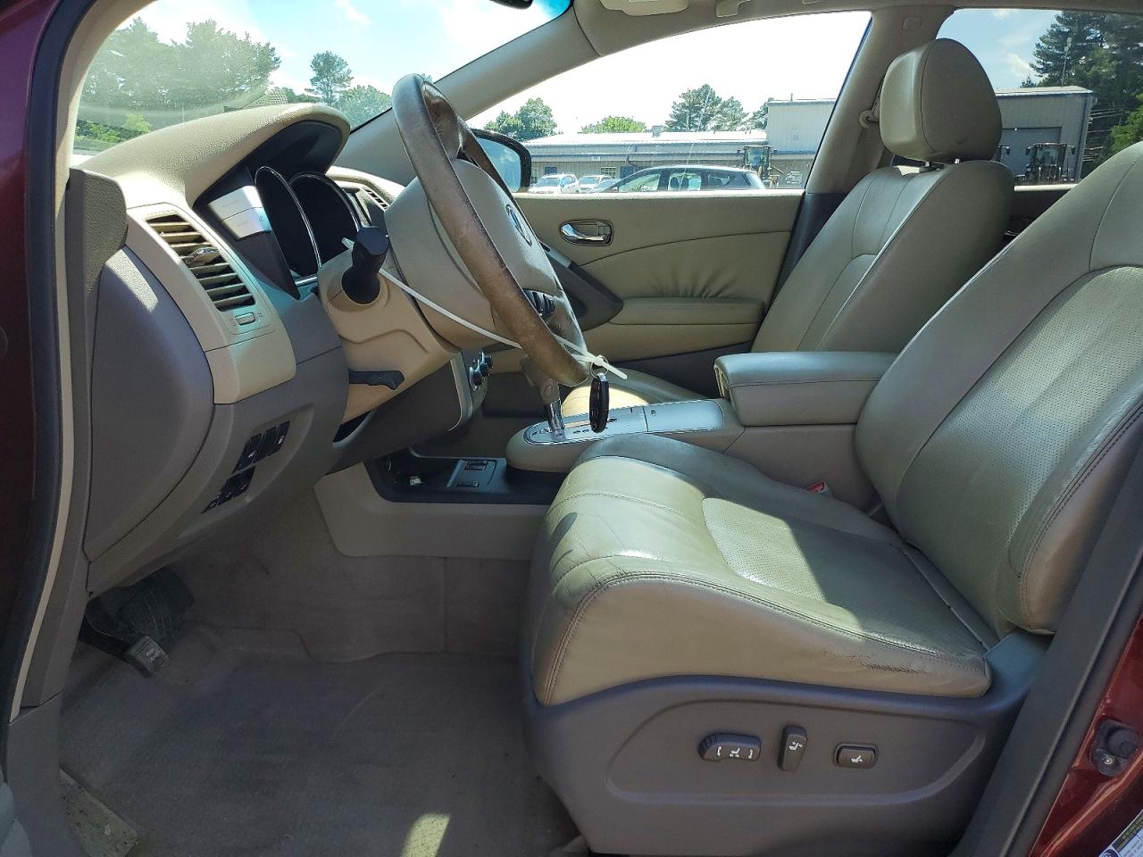 2009 Nissan Murano Burgundy vin: JN8AZ18W99W208286