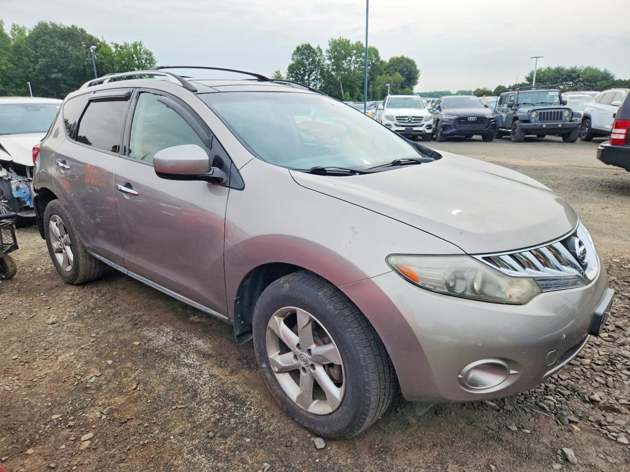 2009 Nissan Murano Beige vin: JN8AZ18W99W208711
