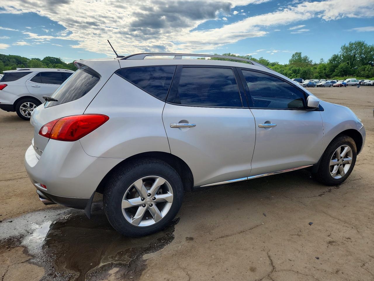 2009 Nissan Murano S/sl/le Silver vin: JN8AZ18W99W210863