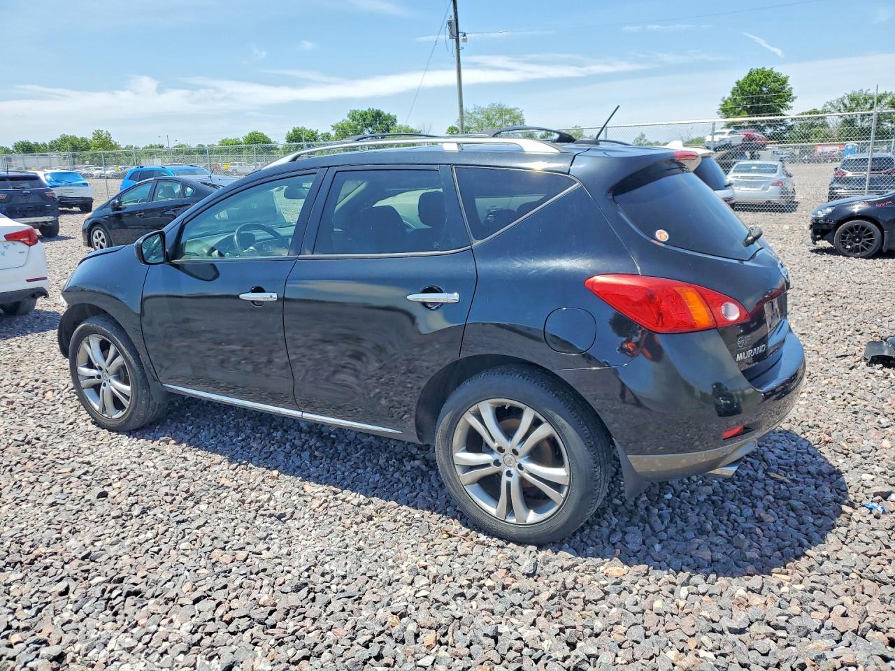 2009 Nissan Murano S Black vin: JN8AZ18WX9W114286