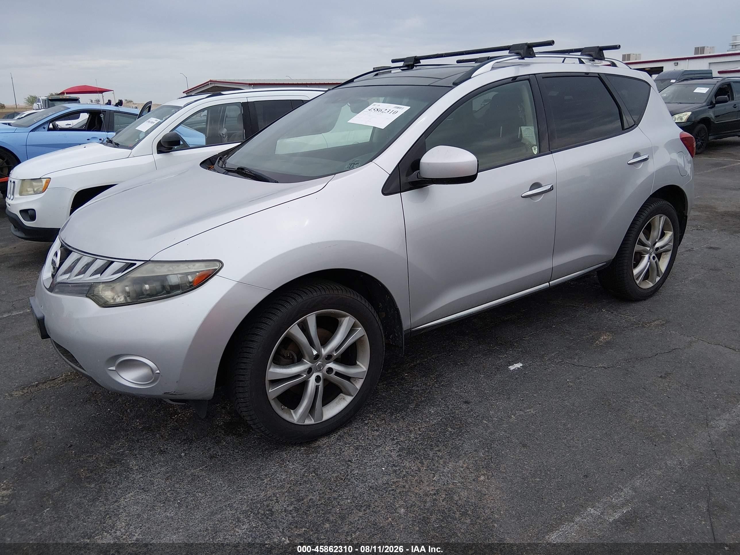 2009 Nissan Murano Le Silver vin: JN8AZ18WX9W130293