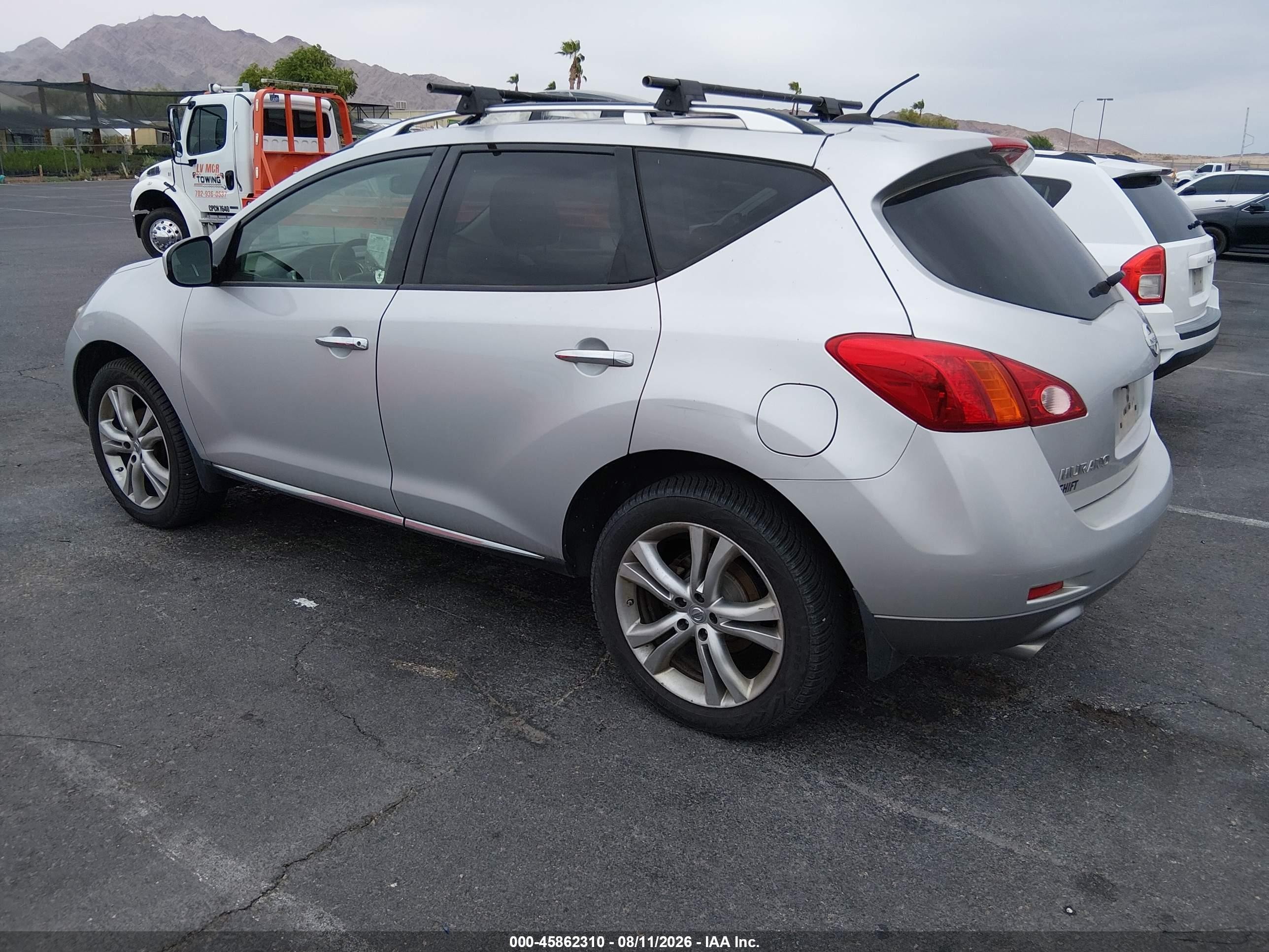 2009 Nissan Murano Le Silver vin: JN8AZ18WX9W130293