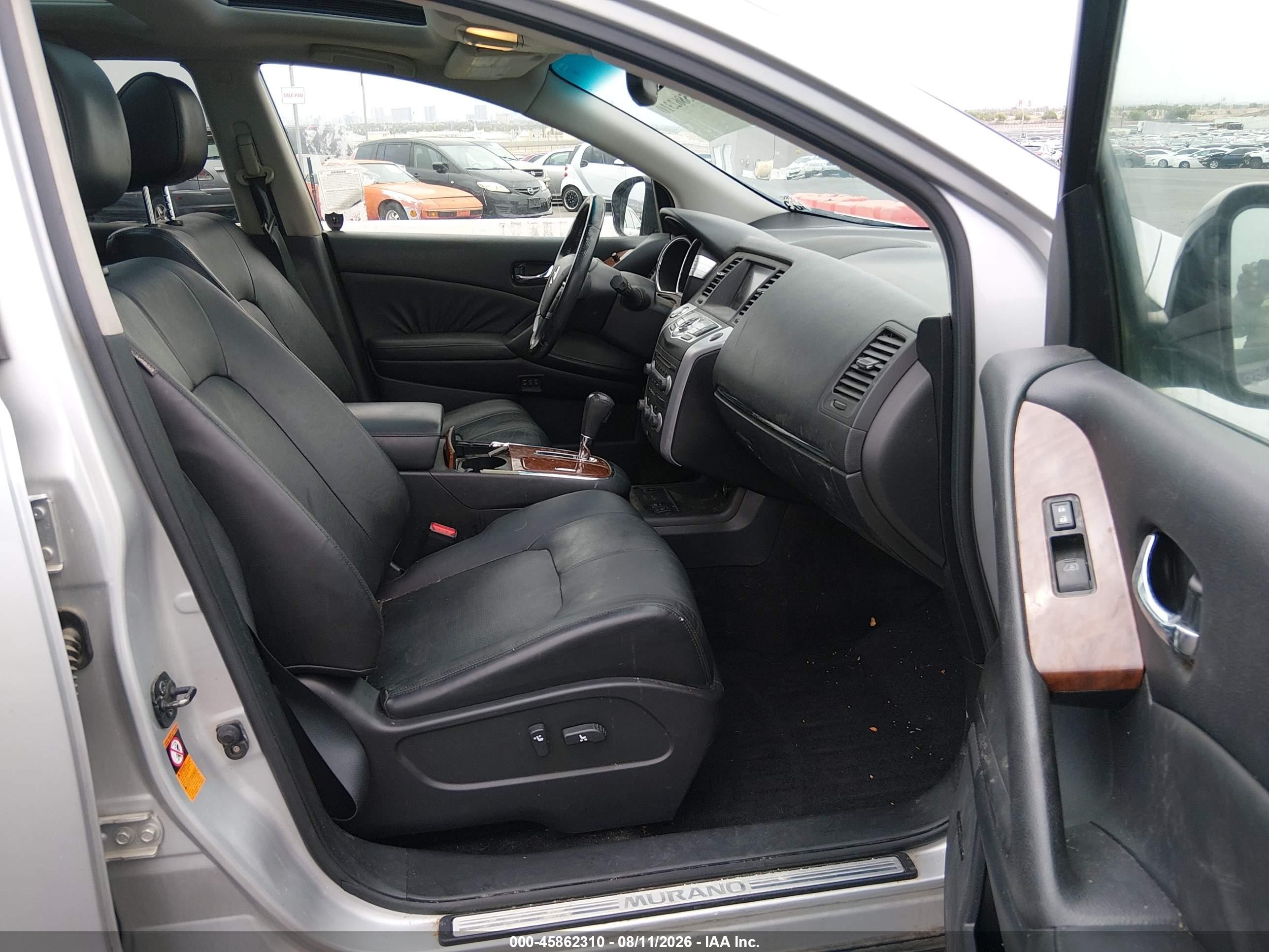 2009 Nissan Murano Le Silver vin: JN8AZ18WX9W130293