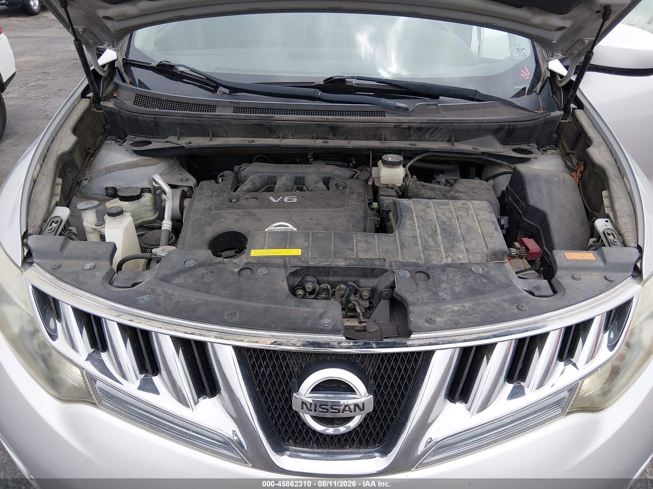 2009 Nissan Murano Le Silver vin: JN8AZ18WX9W130293