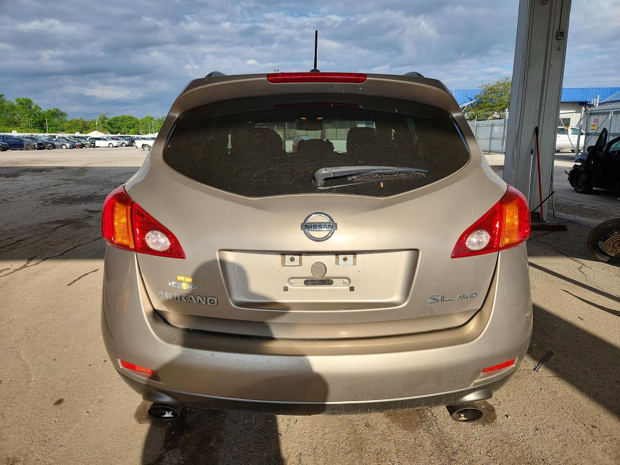 2009 Nissan Murano S Silver vin: JN8AZ18WX9W145750