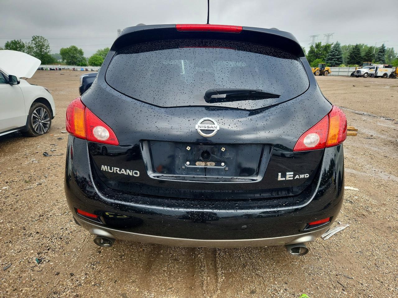 2009 Nissan Murano S Черный vin: JN8AZ18WX9W152746