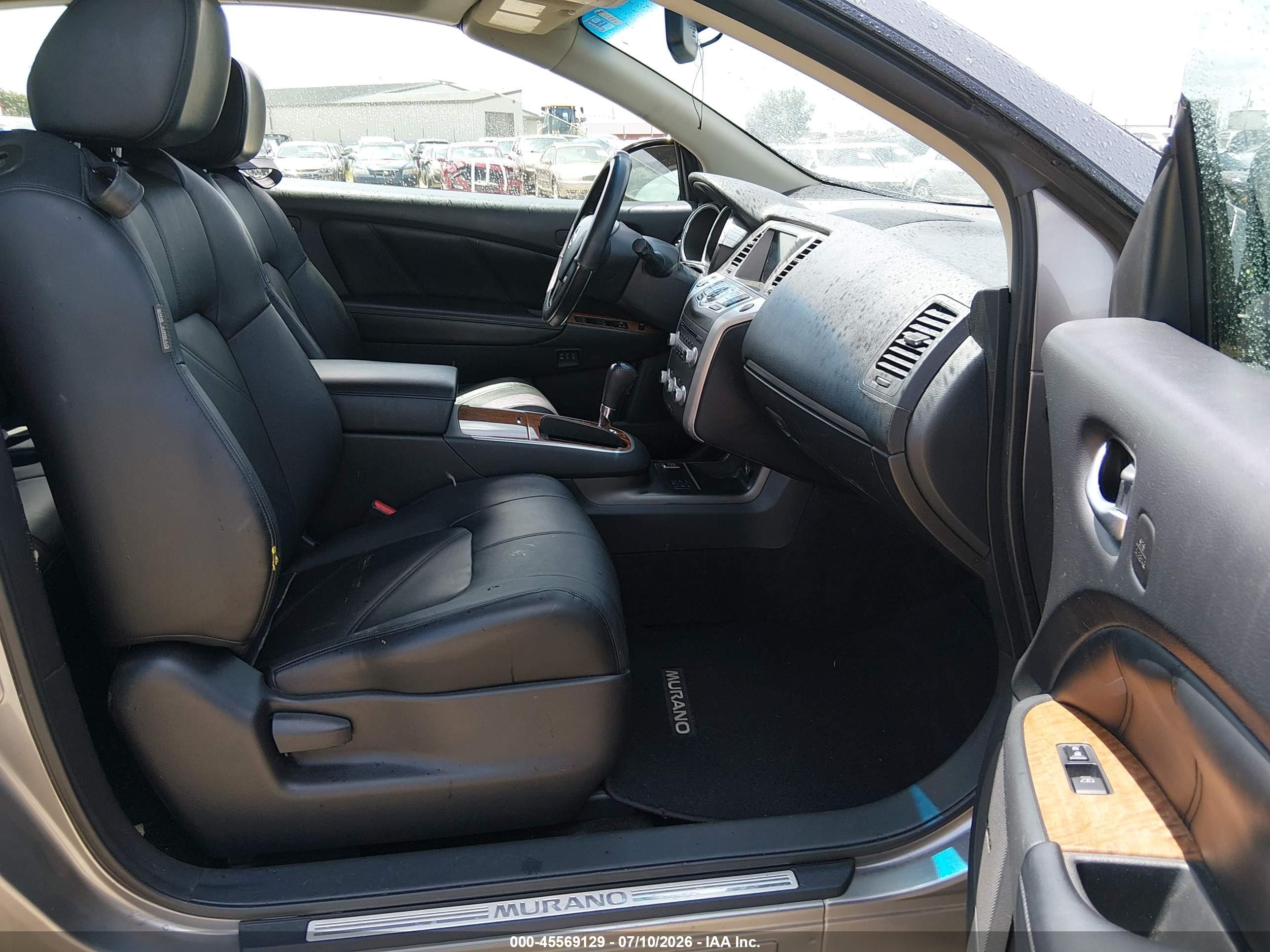 2011 Nissan Murano Crosscabriolet   Gray vin: JN8AZ1FY0BW003644