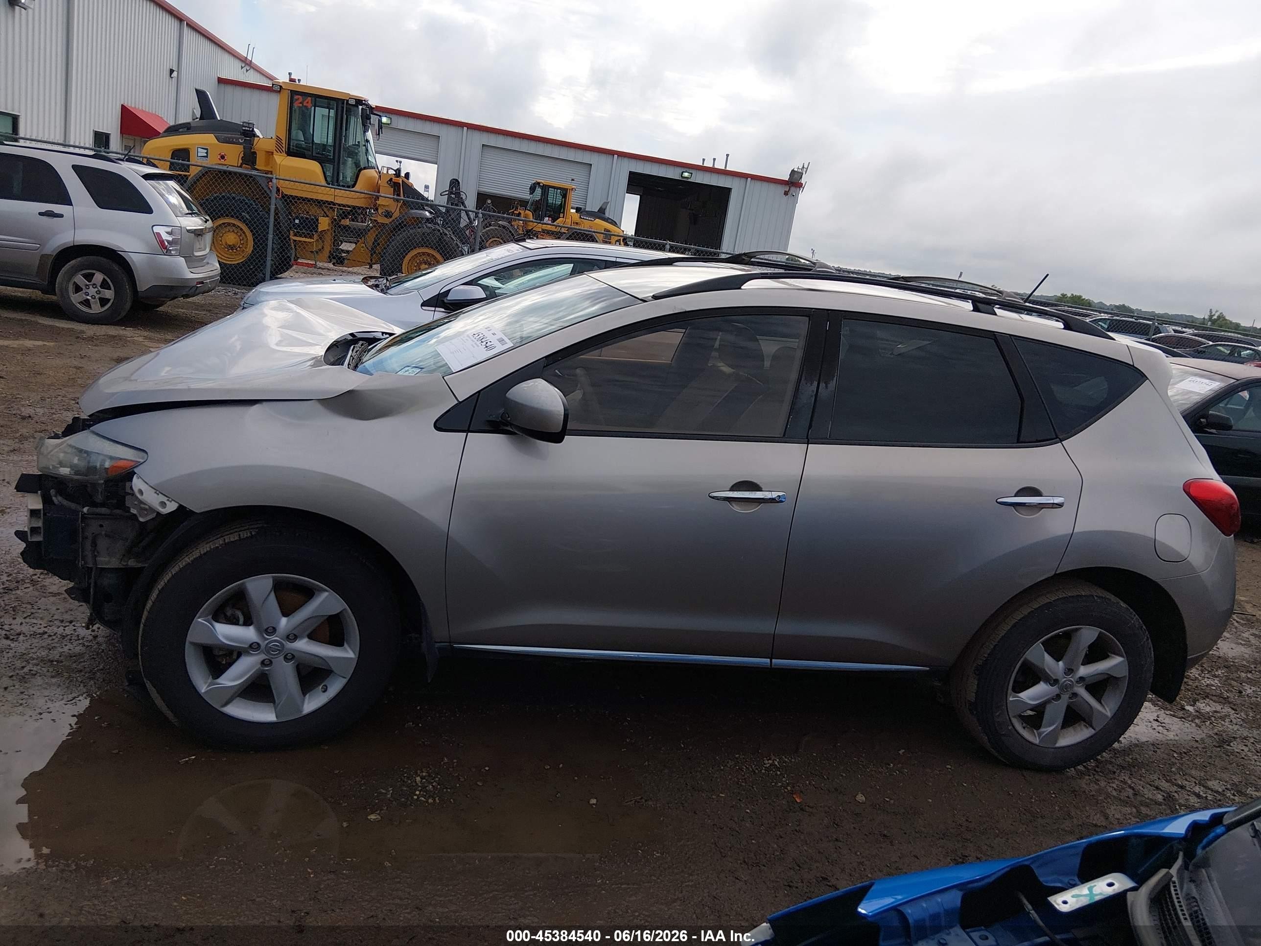 2010 Nissan Murano Sl Tan vin: JN8AZ1MU0AW003500