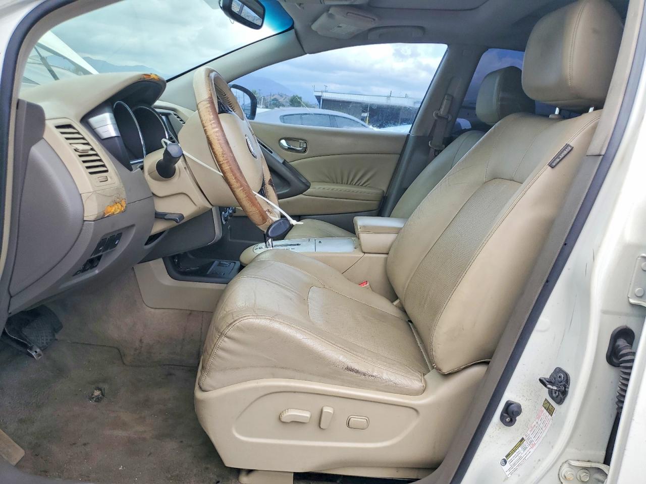 2010 Nissan Murano S White vin: JN8AZ1MU0AW003674