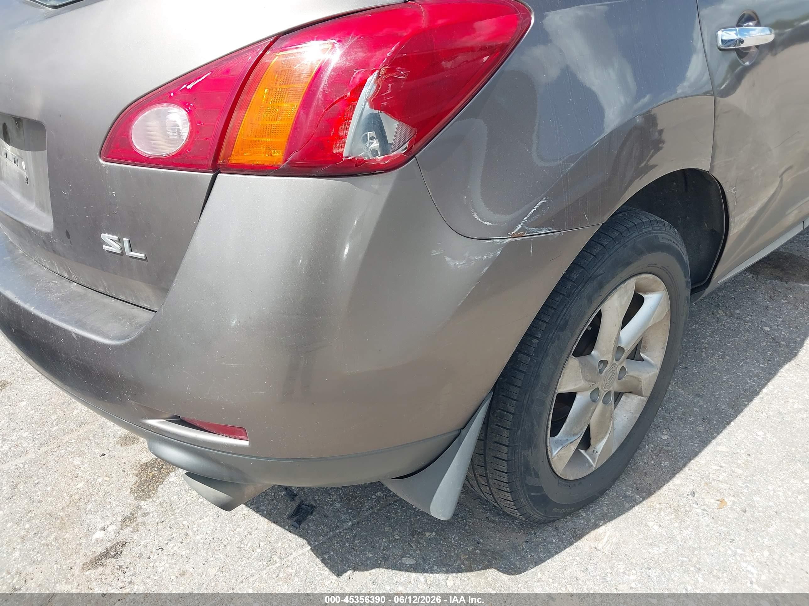 2010 Nissan Murano Sl Tan vin: JN8AZ1MU0AW007580
