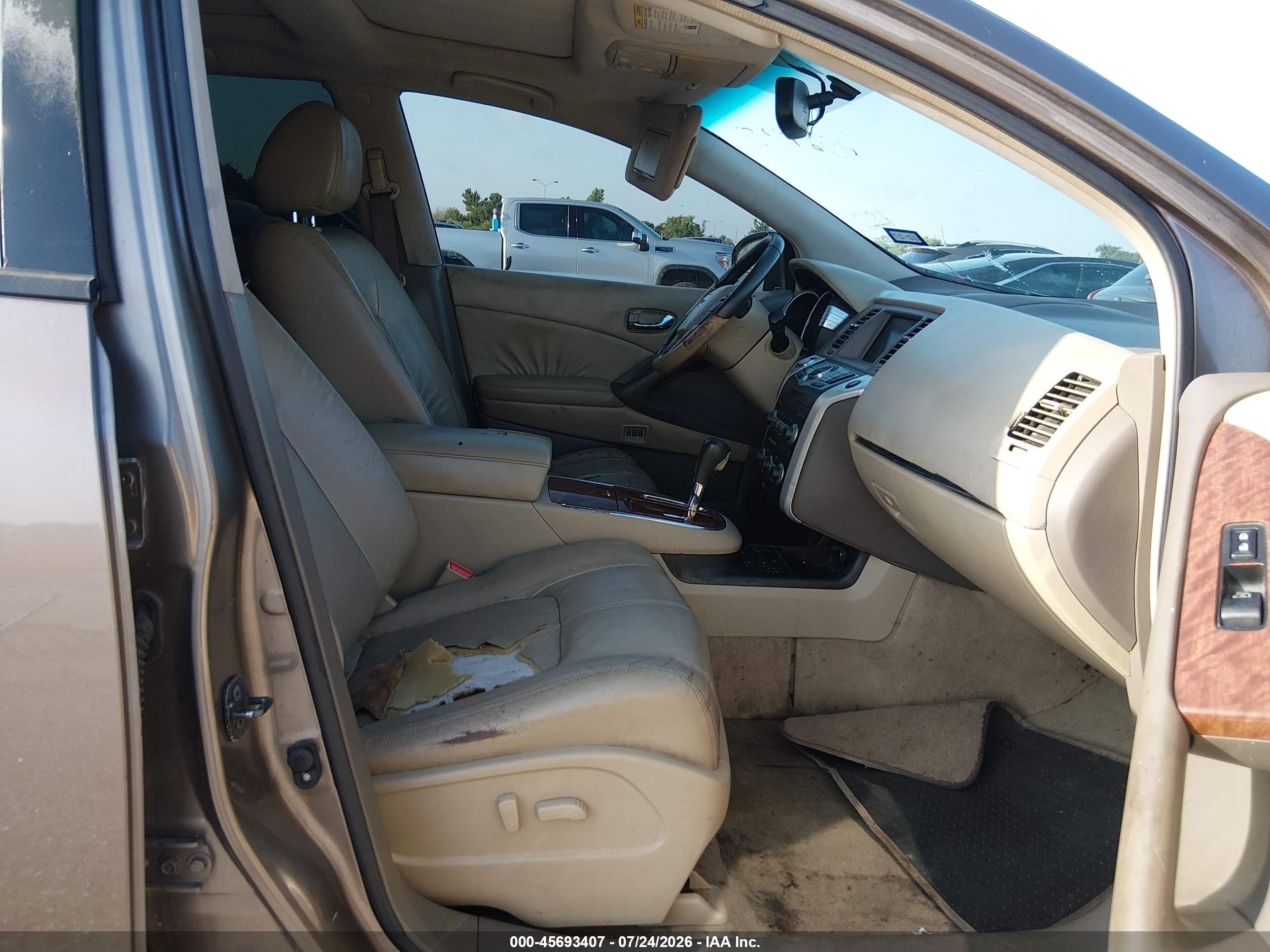 2010 Nissan Murano Le Tan vin: JN8AZ1MU0AW011161
