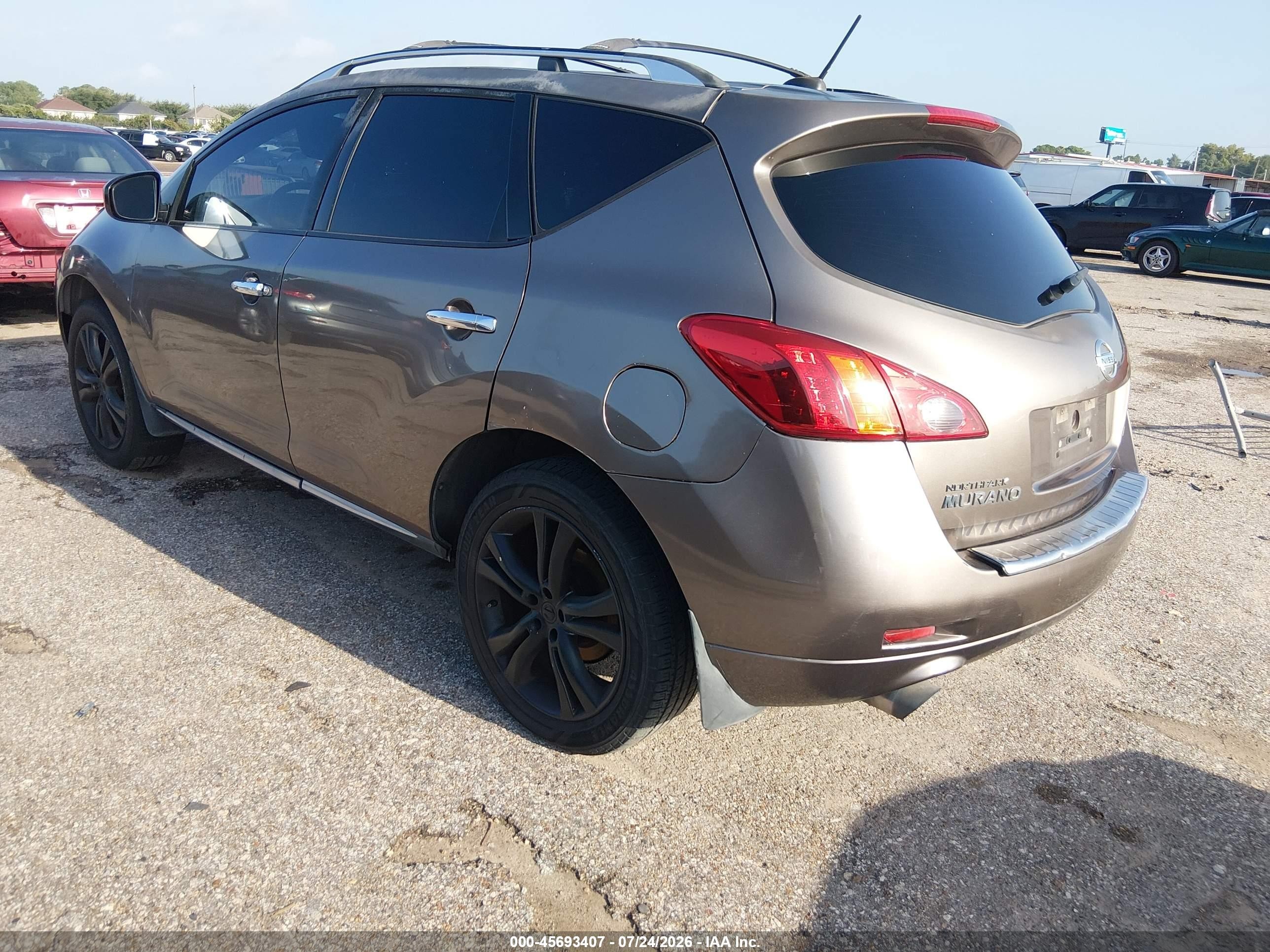 2010 Nissan Murano Le Tan vin: JN8AZ1MU0AW011161
