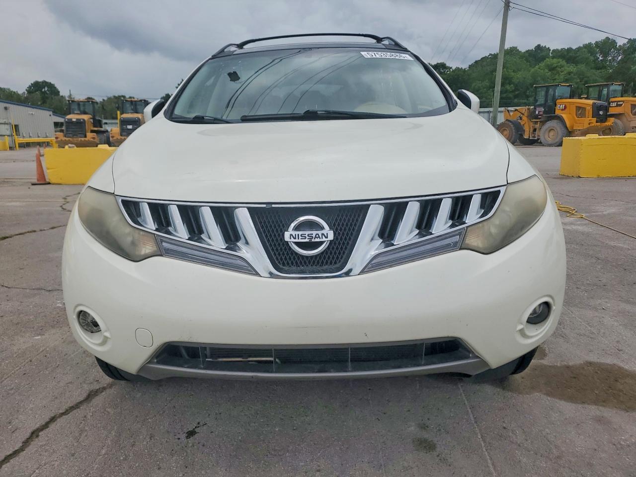 2010 Nissan Murano S Белый vin: JN8AZ1MU0AW014058