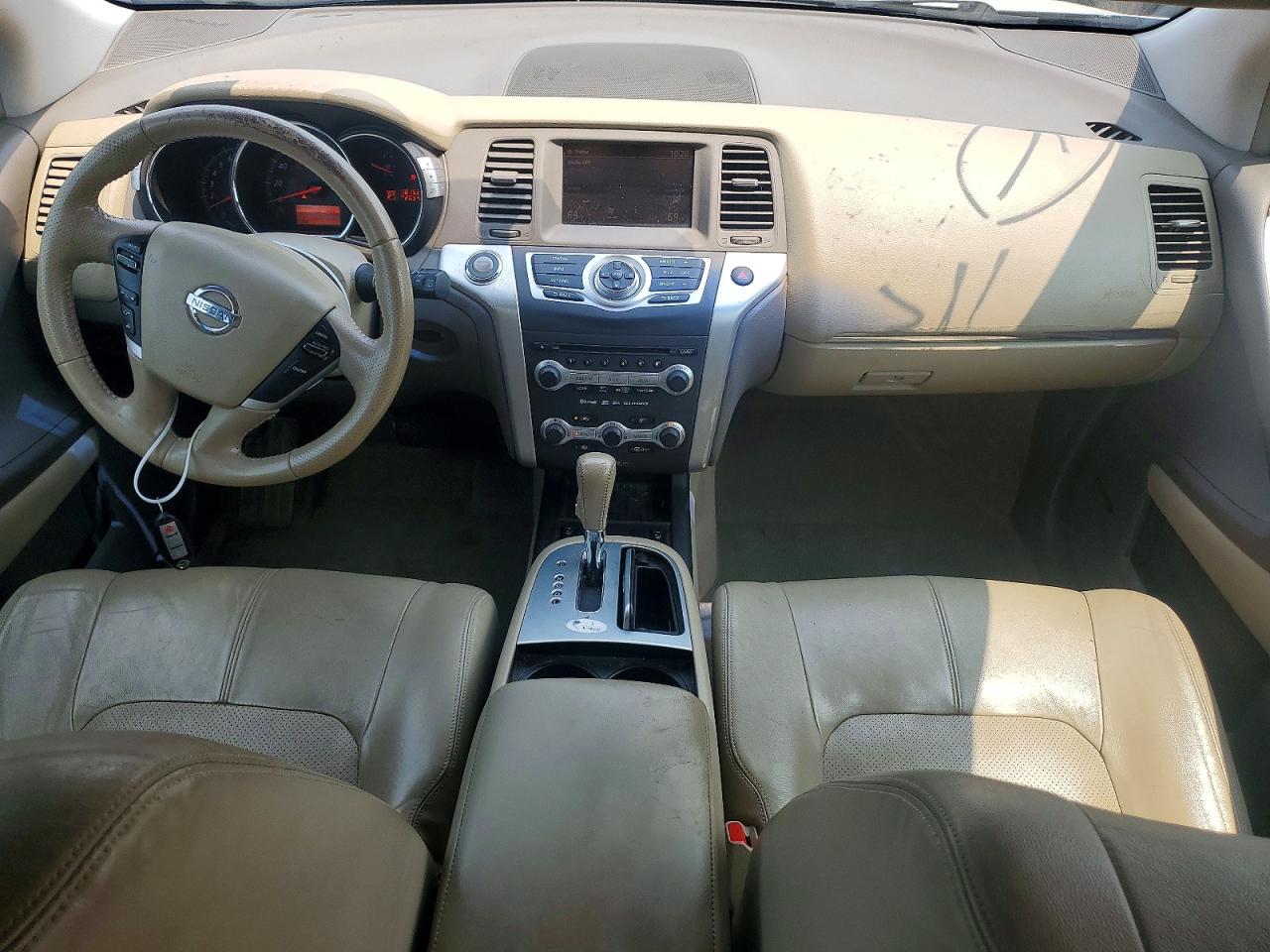 2010 Nissan Murano S Белый vin: JN8AZ1MU0AW014058