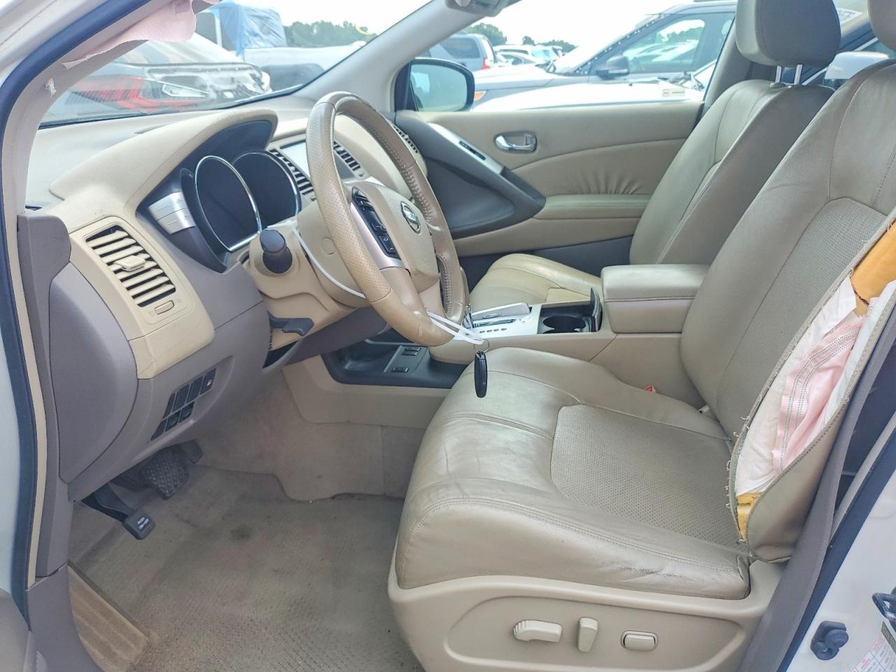 2010 Nissan Murano S Белый vin: JN8AZ1MU0AW014058