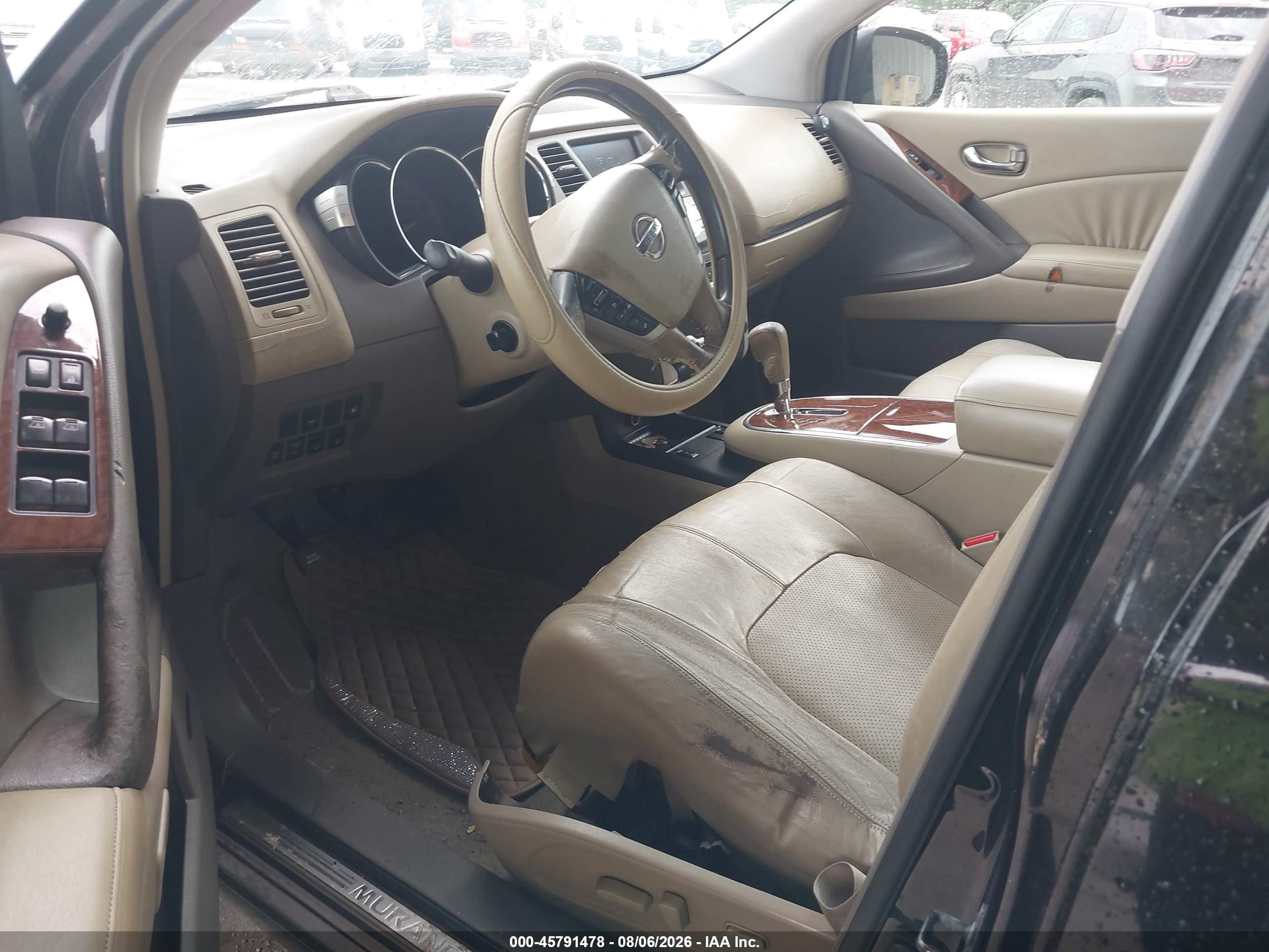 2010 Nissan Murano Le Black vin: JN8AZ1MU0AW021253