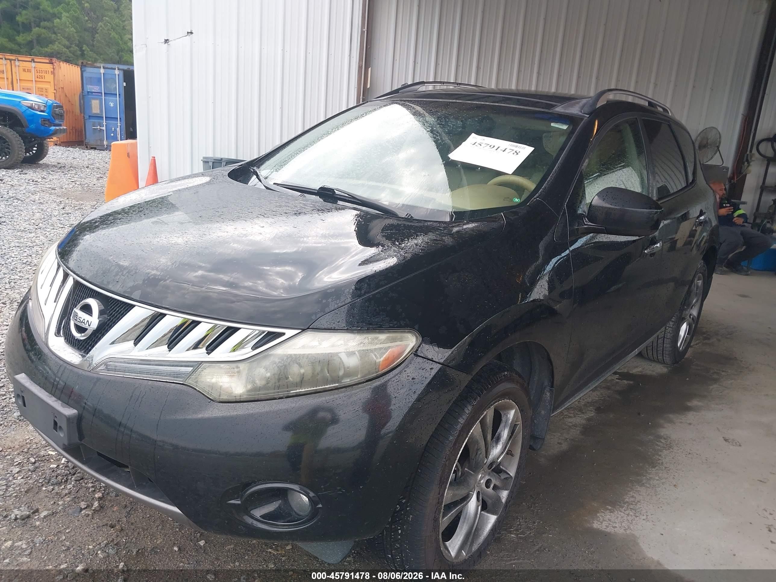 2010 Nissan Murano Le Black vin: JN8AZ1MU0AW021253