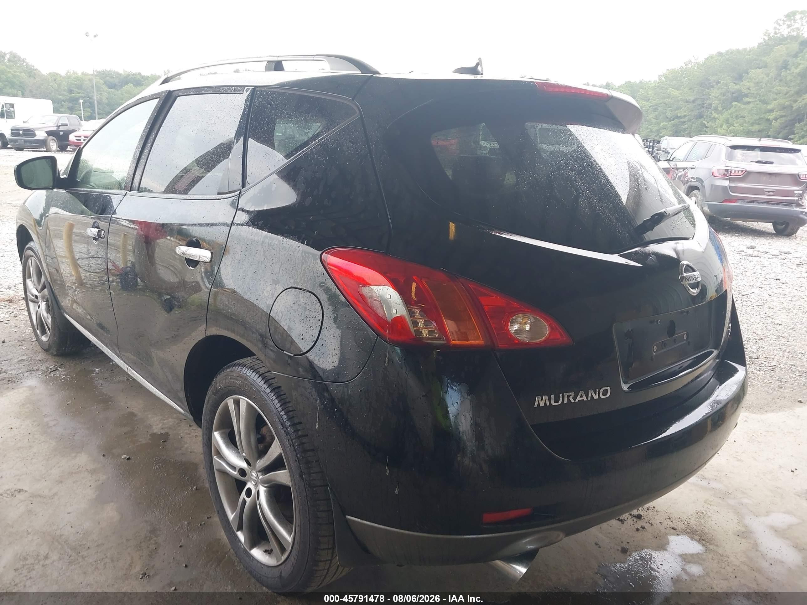 2010 Nissan Murano Le Black vin: JN8AZ1MU0AW021253