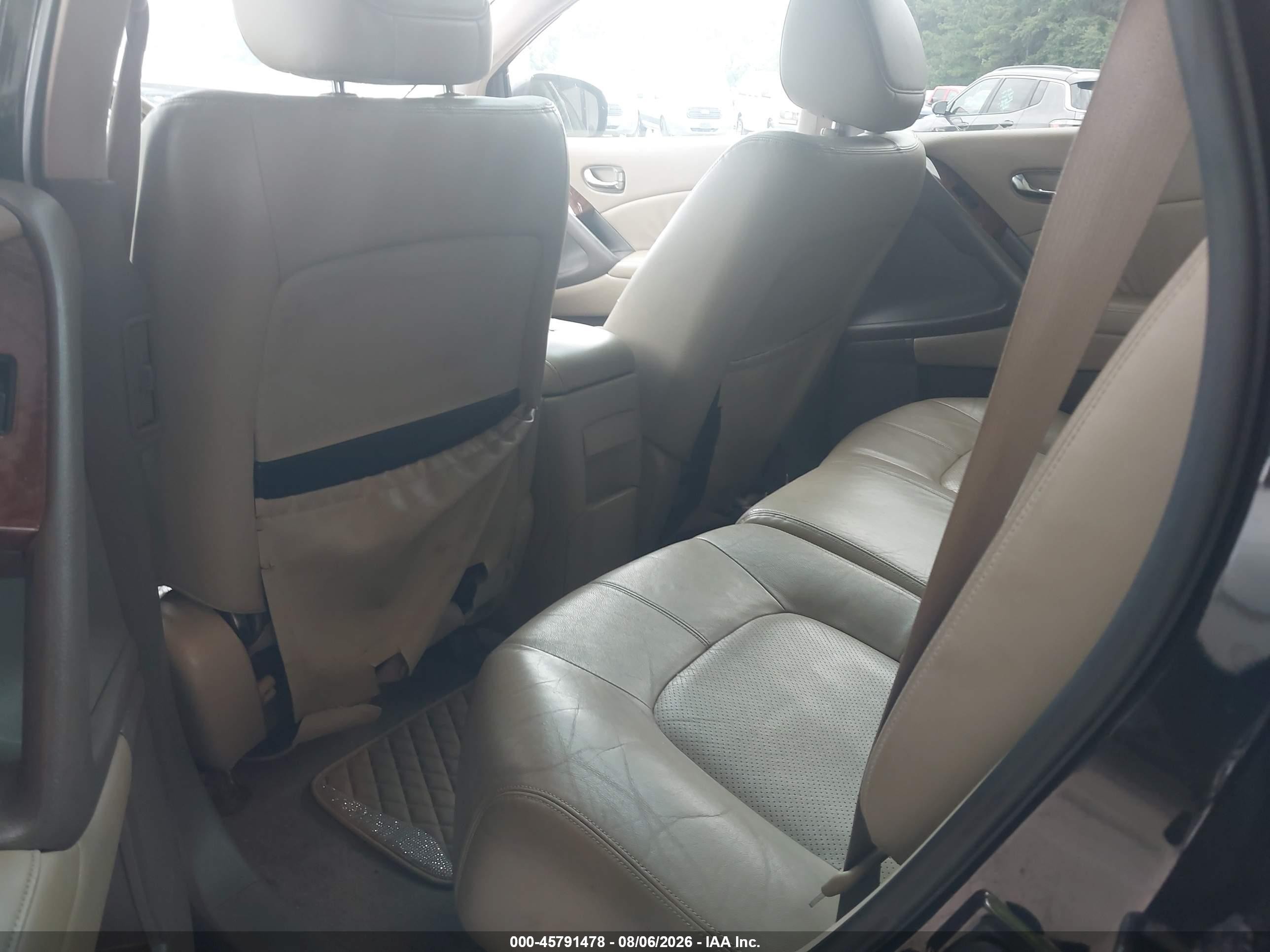 2010 Nissan Murano Le Black vin: JN8AZ1MU0AW021253