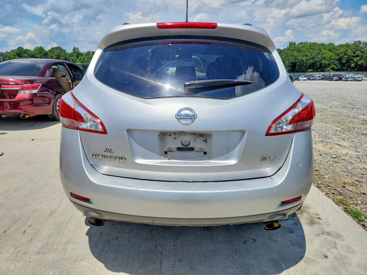 2011 Nissan Murano S Silver vin: JN8AZ1MU0BW052259