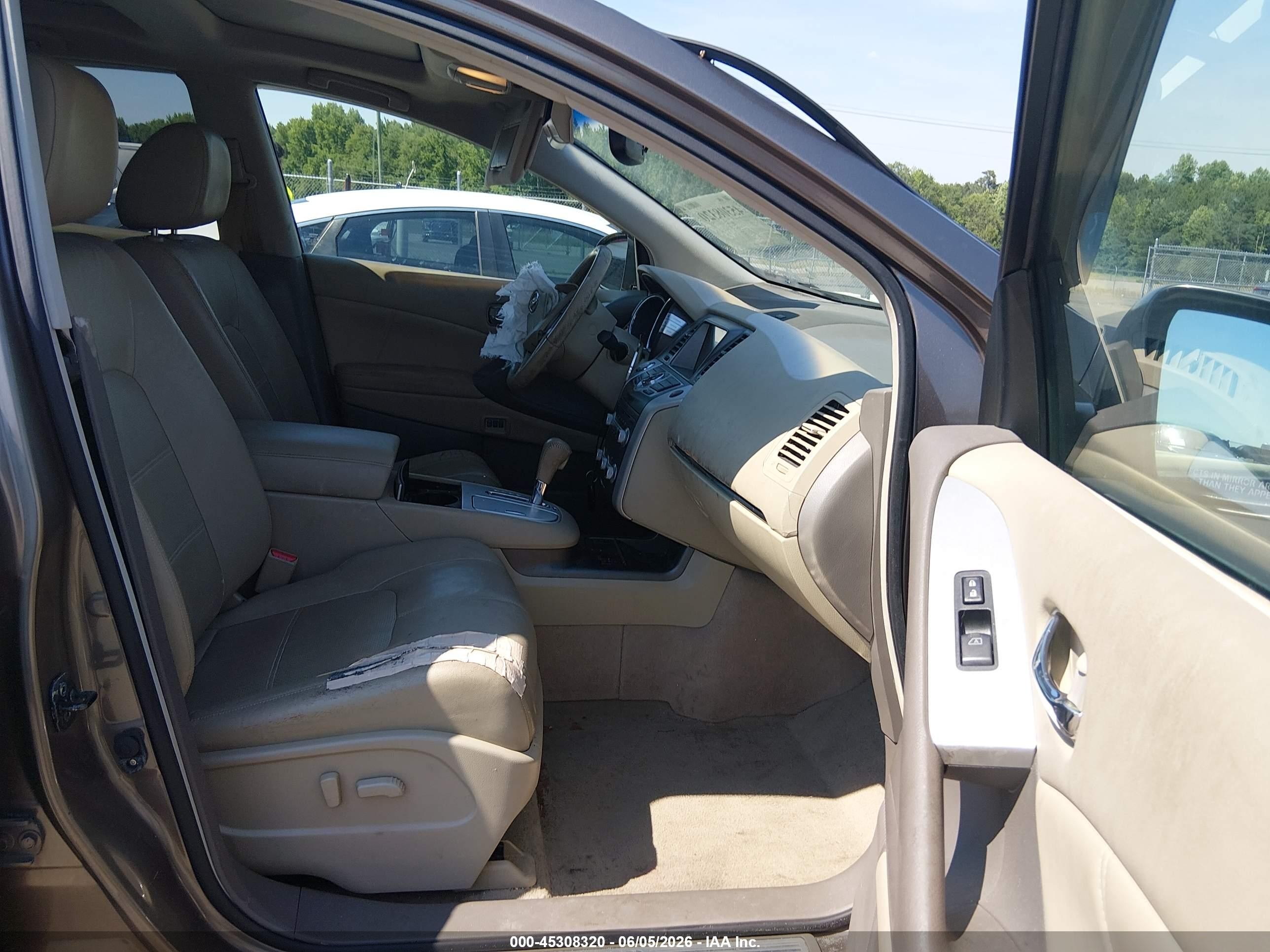 2011 Nissan Murano Sl Gray vin: JN8AZ1MU0BW060412