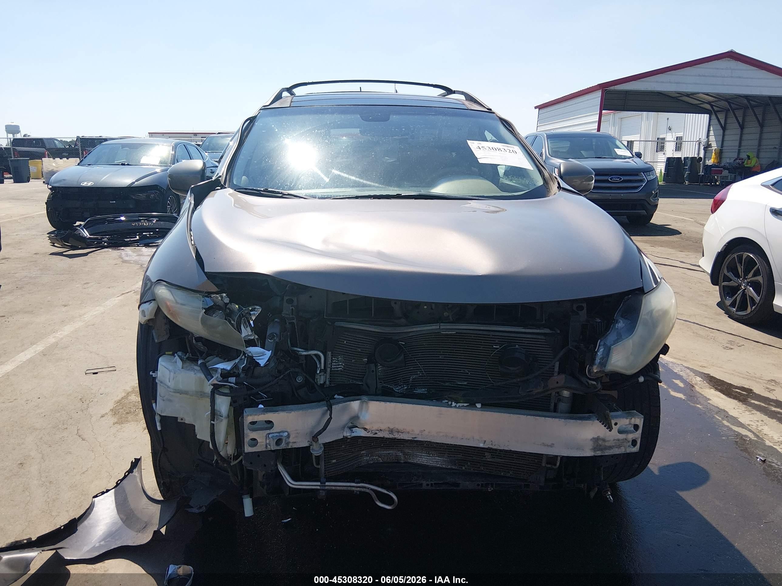 2011 Nissan Murano Sl Gray vin: JN8AZ1MU0BW060412