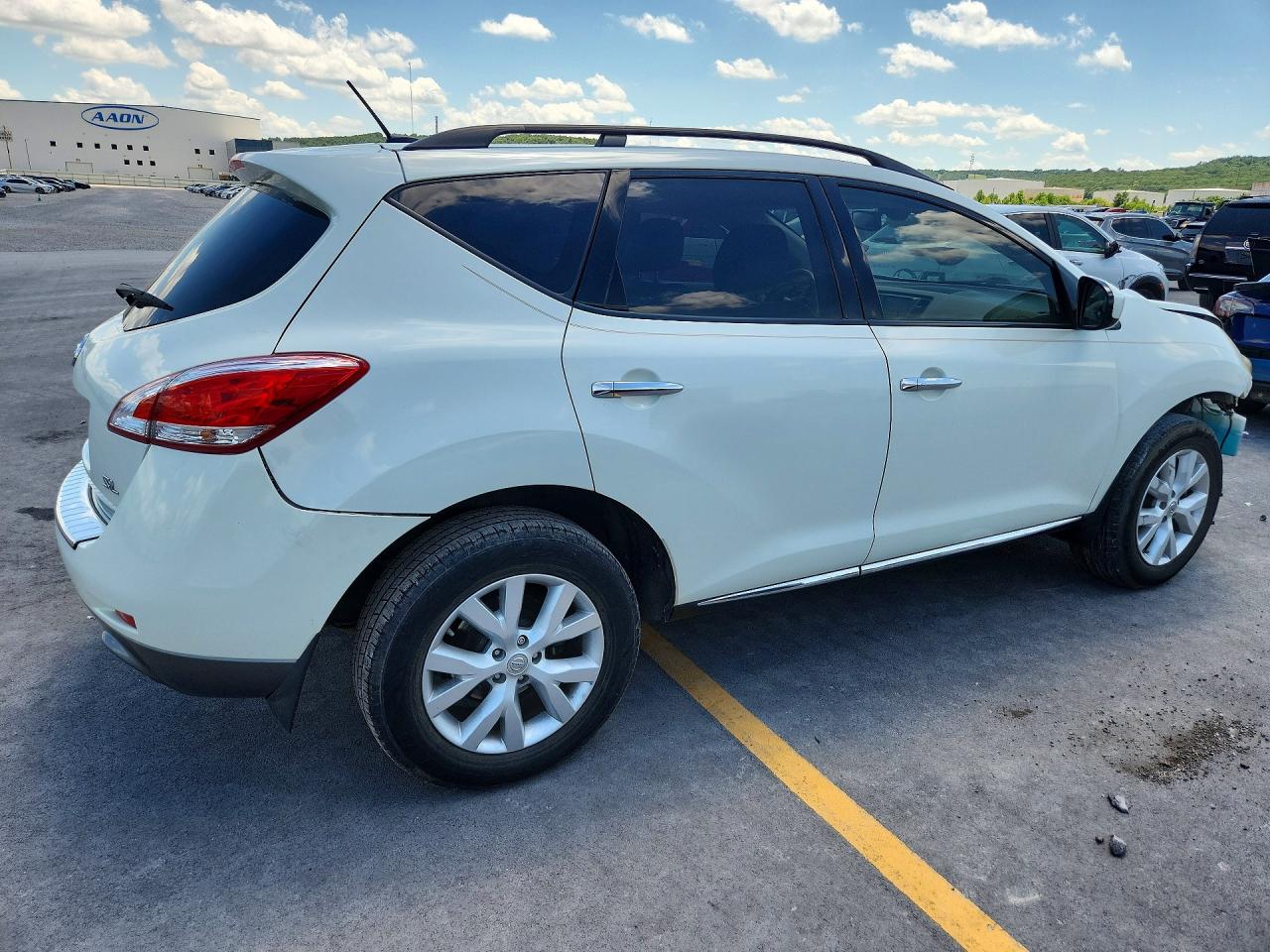 2011 Nissan Murano S White vin: JN8AZ1MU0BW061785