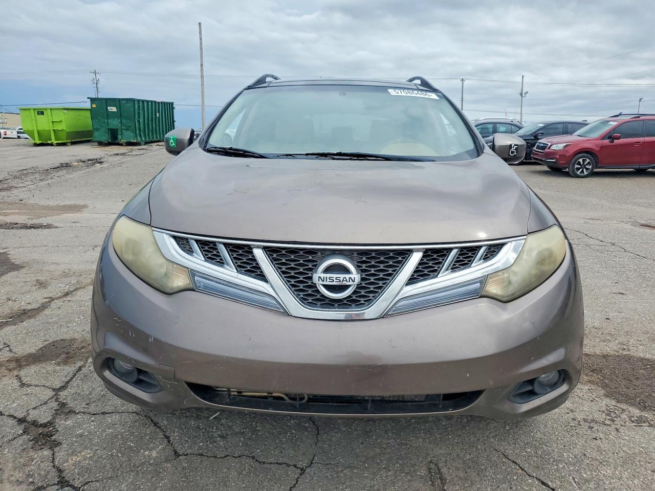 2011 Nissan Murano S Tan vin: JN8AZ1MU0BW063035