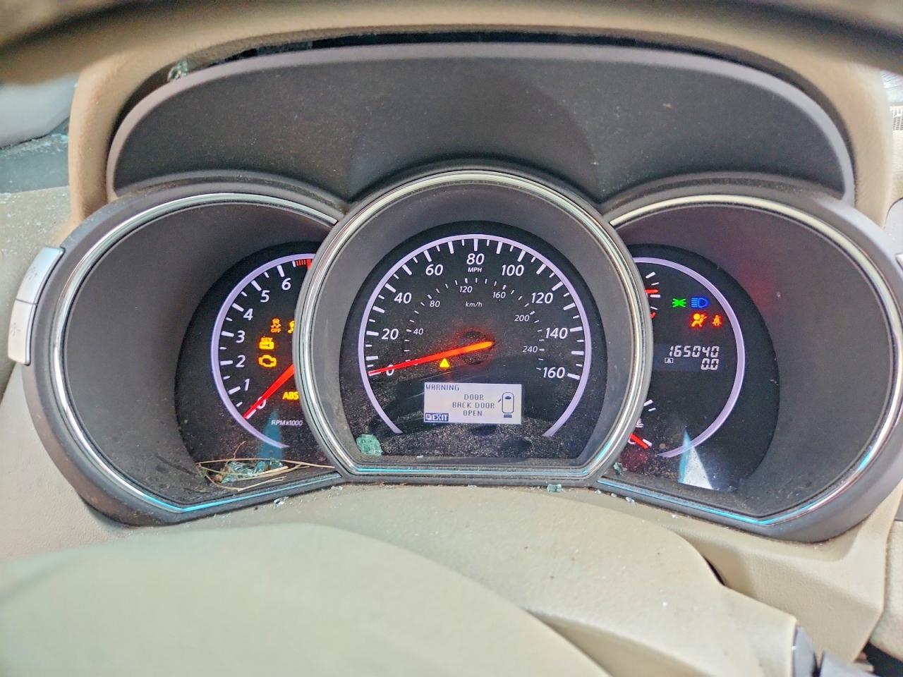 2011 Nissan Murano S White vin: JN8AZ1MU0BW064833
