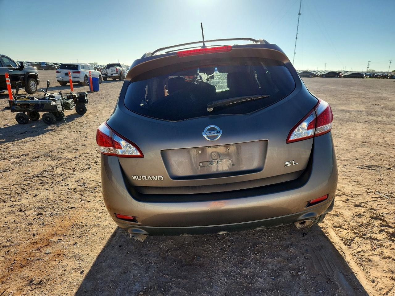 2012 Nissan Murano S Brown vin: JN8AZ1MU0CW100845
