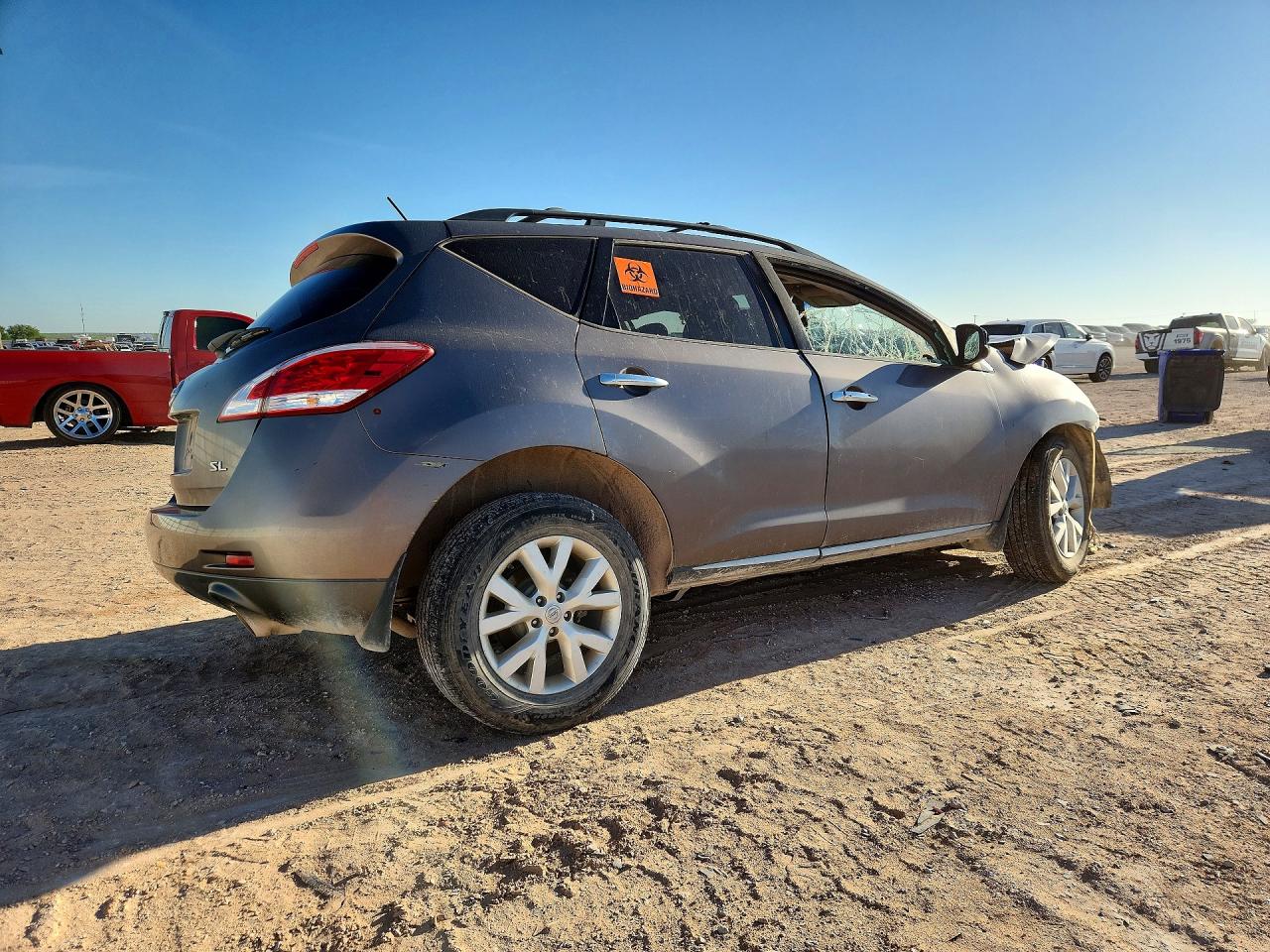 2012 Nissan Murano S Brown vin: JN8AZ1MU0CW100845