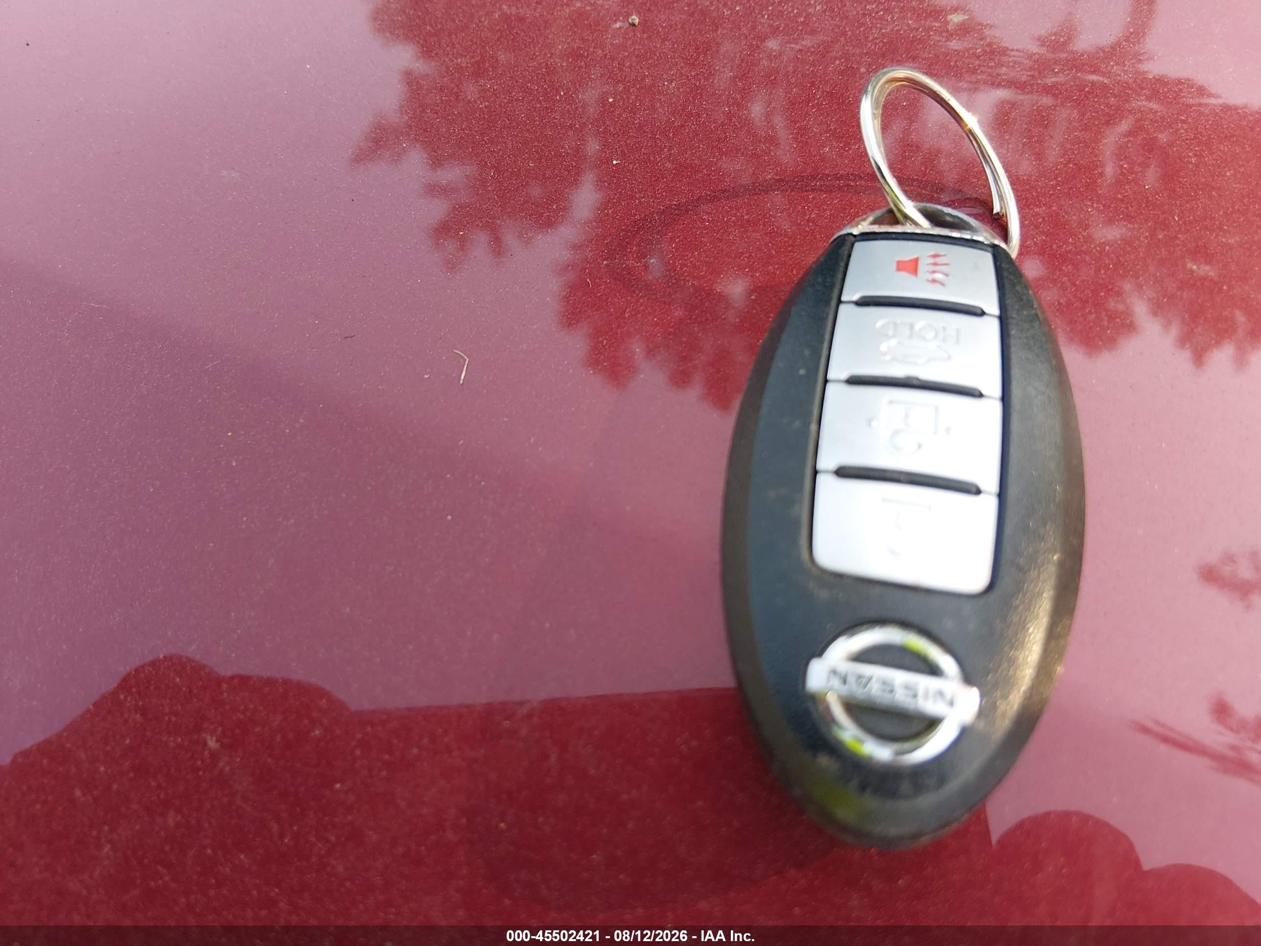 2012 Nissan Murano Sl Красный vin: JN8AZ1MU0CW106614