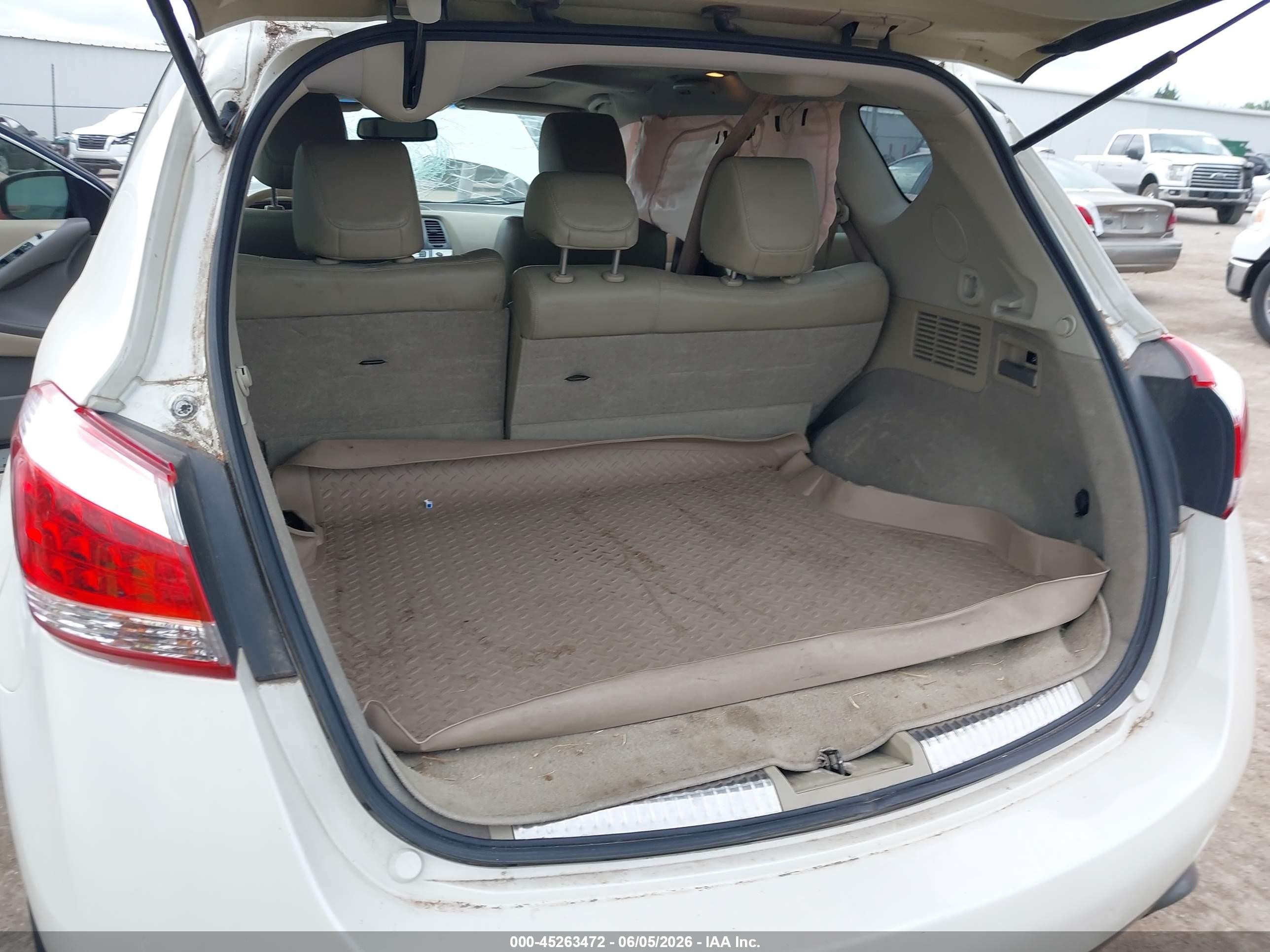 2012 Nissan Murano Sl White vin: JN8AZ1MU0CW106659