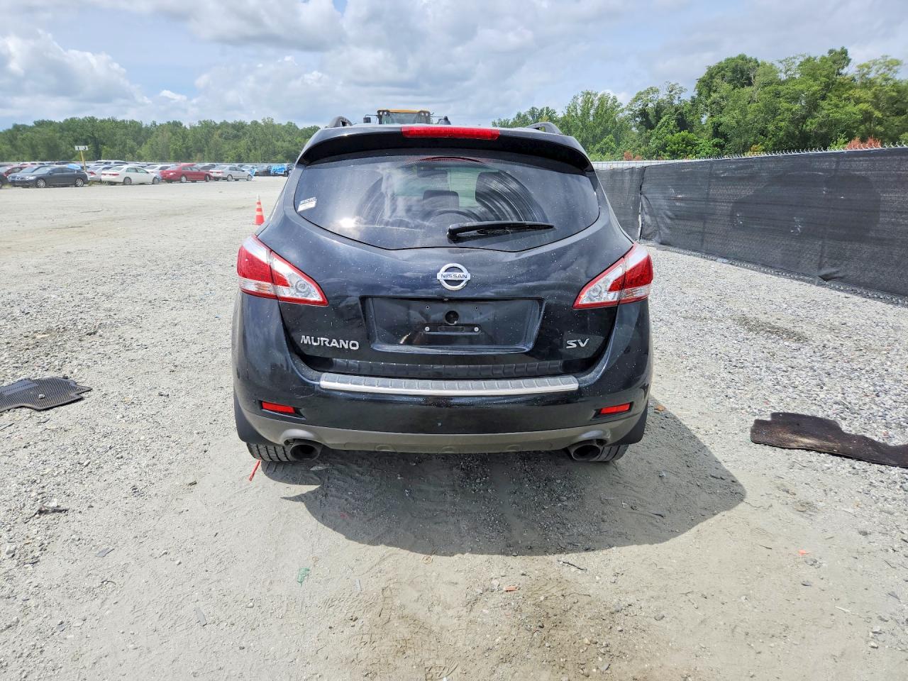 2012 Nissan Murano S Black vin: JN8AZ1MU0CW107617