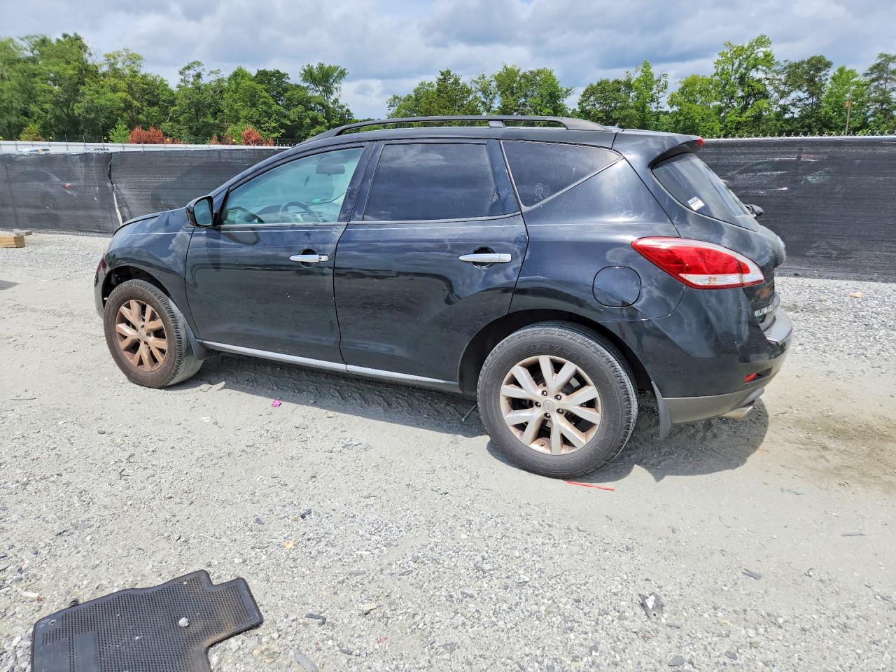 2012 Nissan Murano S Black vin: JN8AZ1MU0CW107617